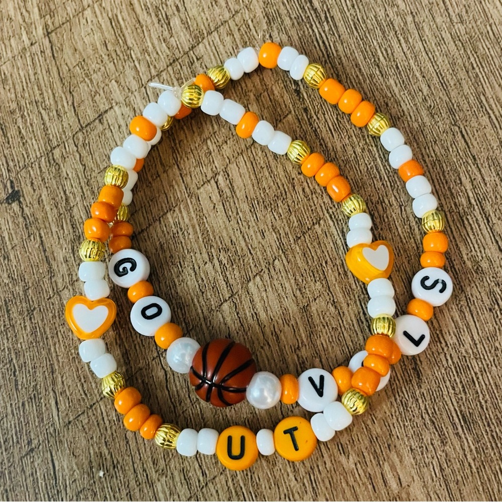 Tennessee Vols Basketball Bracelets